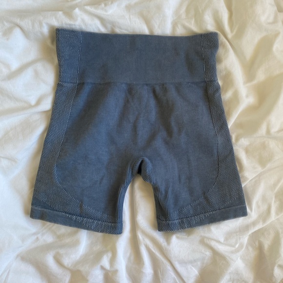 blue bra and shorts set - Picture 3 of 5